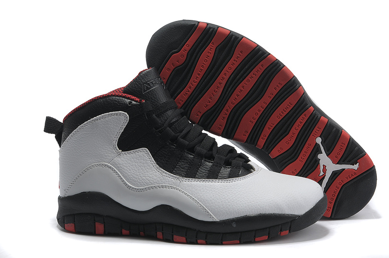 men's jordan black and red shoes